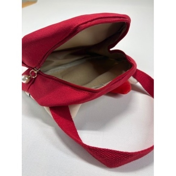 Hello Kitty Red & White Canvas Tote Bag – New Without Tags - Picture 8 of 12